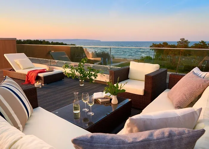 Strandresort Prora Penthouse 504 mit Dachterrasse